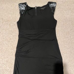 Cynthia Steffe Sleeveless Black Cocktail Dress
